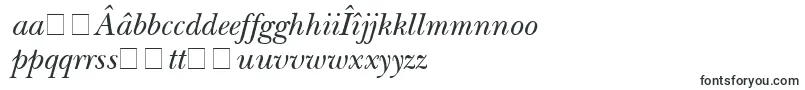 フォントNebraskaItalic – ルーマニアのフォント