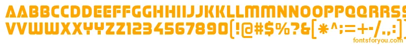 Stormfaze Font – Orange Fonts on White Background