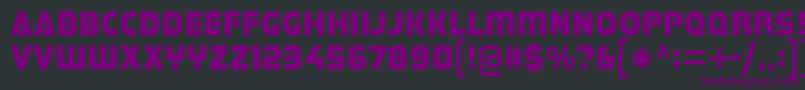 Stormfaze Font – Purple Fonts on Black Background