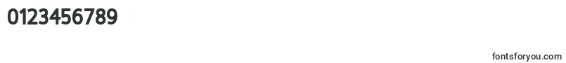 HoxtonExtrabold Font – Fonts for Numbers and Digits