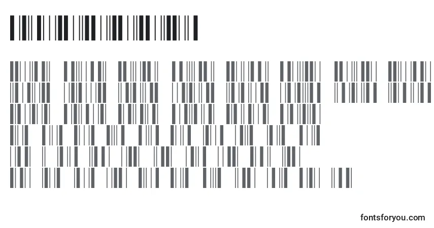 Czcionka V300006 – alfabet, cyfry, specjalne znaki