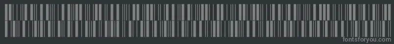 フォントV300006 – 黒い背景に灰色の文字