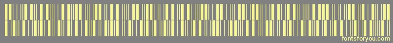 V300006-fontti – keltaiset fontit harmaalla taustalla