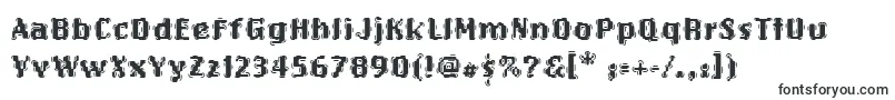 Шрифт OakMarsquake – шрифты для VK