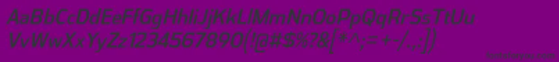 Saiba mais sobre a fonte AthabascaCdIt Fonte AthabascaCdIt – fontes pretas em um fundo violeta