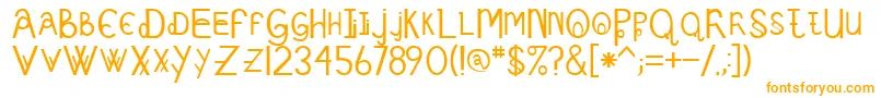 Schizcase Font – Orange Fonts