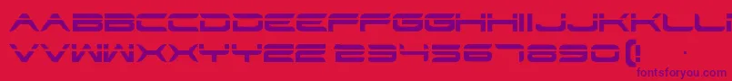 fuente Str – Fuentes Moradas Sobre Fondo Rojo