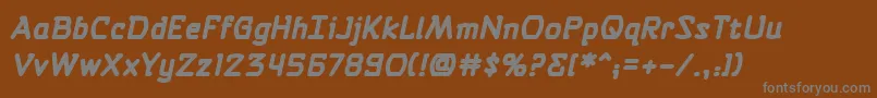 Подробнее о шрифте Selfdestructbuttonbb ffy Шрифт Selfdestructbuttonbb ffy – серые шрифты на коричневом фоне