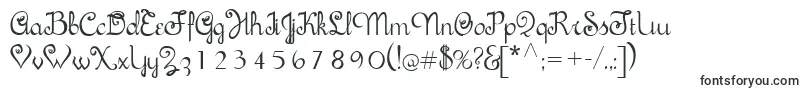 Sachiko-fontti – Käsinkirjoitetut fontit