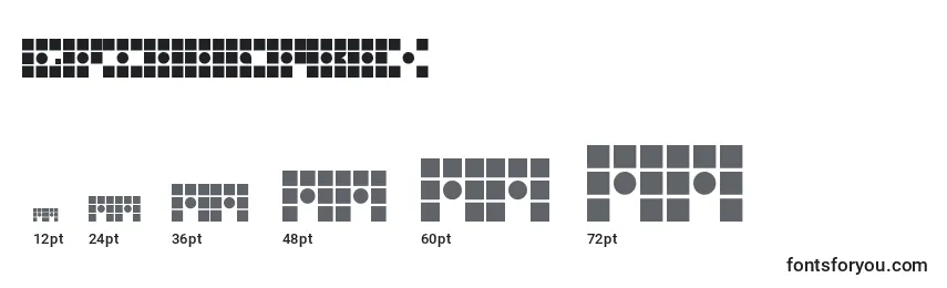 GridderBox Font Sizes