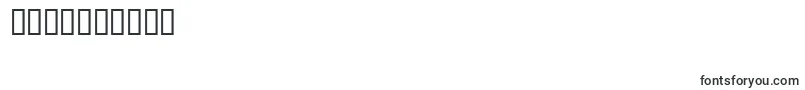 Gothtqrg Font – Fonts for Numbers and Digits
