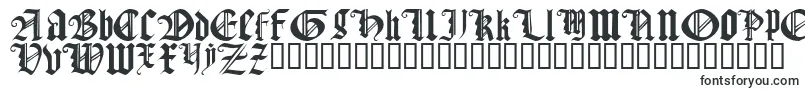 Шрифт Gothtqrg – шрифты Орнаменты