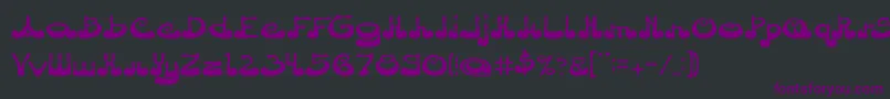 ArabianPrince Font – Purple Fonts on Black Background