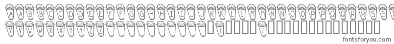KrCoffeeToGo Font – Gray Fonts