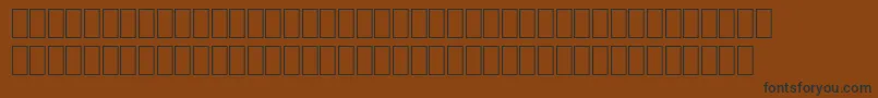 WpJapanese Font – Black Fonts on Brown Background