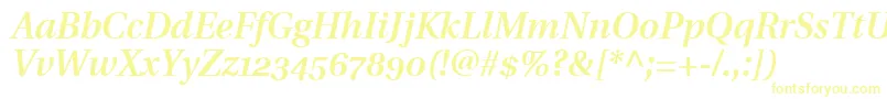 UtopiaSemiboldItalicWithOldstyleFigures Font – Yellow Fonts