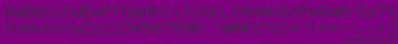 En savoir plus sur la police Alphasmart3000 Police Alphasmart3000 – polices noires sur fond violet