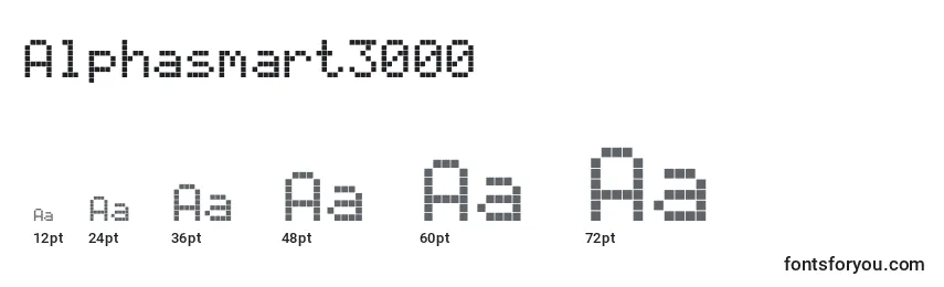 Alphasmart3000 Font Sizes