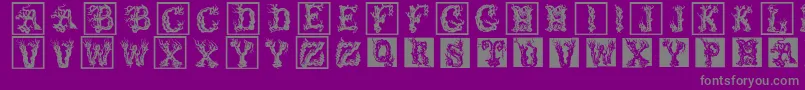 More about Treelike Font Treelike Font – Gray Fonts on Purple Background