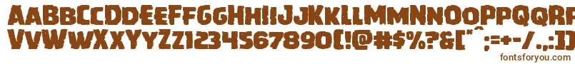 Howlinmadexpand Font – Brown Fonts