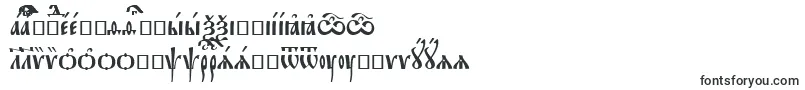Orthodox.TtUcs8Tight-Schriftart – aserbaidschanische Schriften