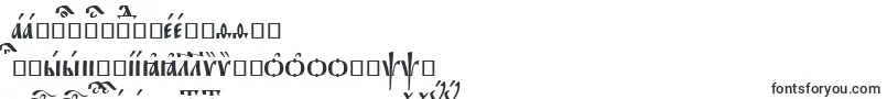 Orthodox.TtUcs8Tight-Schriftart – gälische Schriften