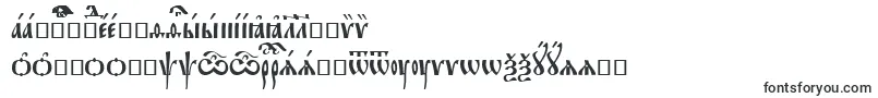 Orthodox.TtUcs8Tight-Schriftart – polnische Schriften
