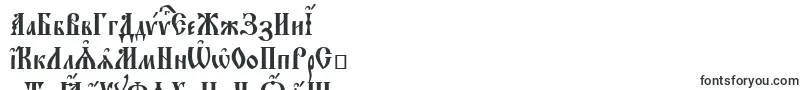 Orthodox.TtUcs8Tight-Schriftart – serbische Schriften