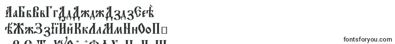 Orthodox.TtUcs8Tight-Schriftart – belarussische Schriften
