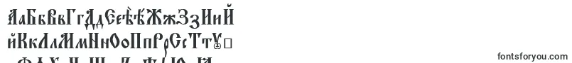 Orthodox.TtUcs8Tight-Schriftart – tadschikische Schriften