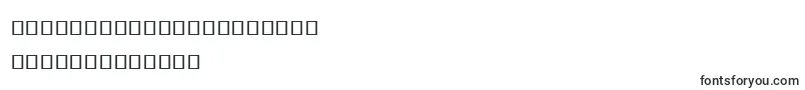 Orthodox.TtUcs8Tight-Schriftart – malaysische Schriften