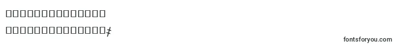 Orthodox.TtUcs8Tight-Schriftart – nepalesische Schriften