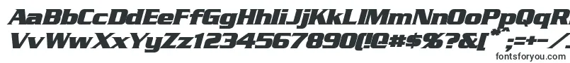 StraczynskiBoldItalic Font – Industrial Fonts