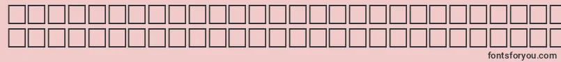 NietzscheRegular Font – Black Fonts on Pink Background