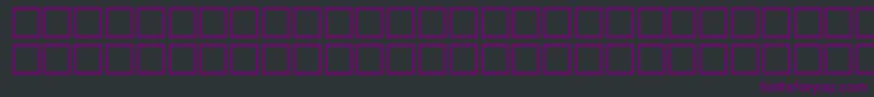 Шрифт NietzscheRegular – фиолетовые шрифты на чёрном фоне
