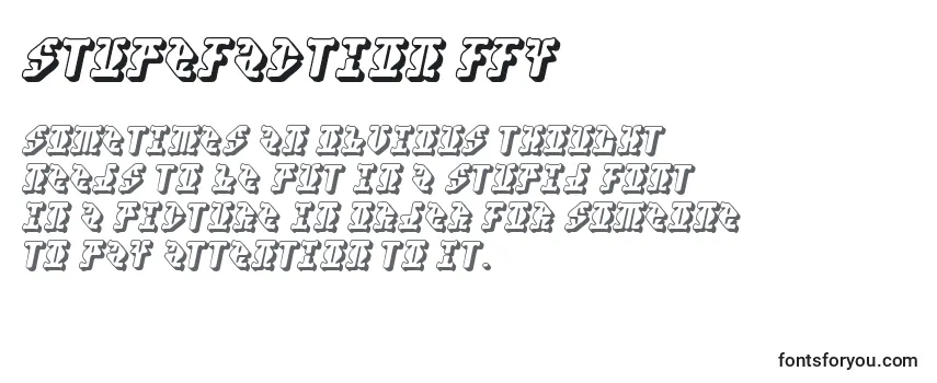 Stupefaction ffy-fontti