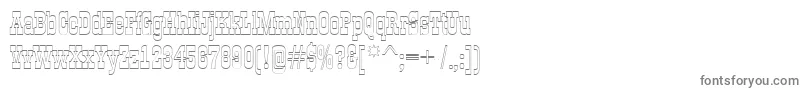 GildiaotlRegular-Schriftart – Graue Schriften