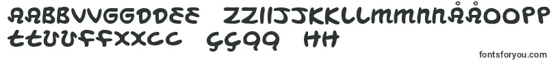 MagicBeans-Schriftart – usbekische Schriften