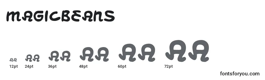 MagicBeans Font Sizes