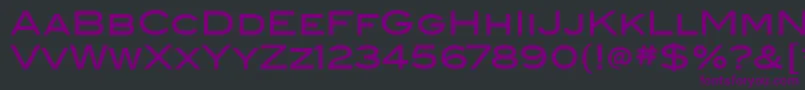 BlairmditcTtMedium Font – Purple Fonts on Black Background