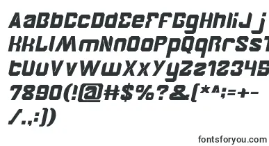  BrotherItalic font