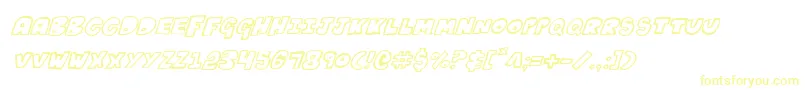 KartoonsItalic Font – Yellow Fonts