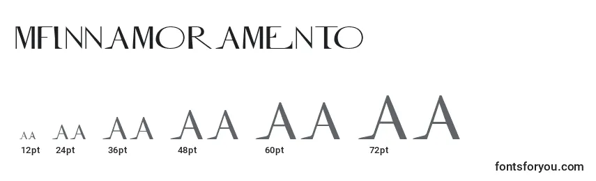 Размеры шрифта MfInnamoramento