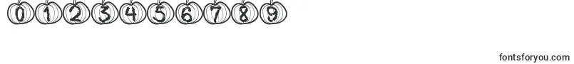 PumpkinHalloweenSt Font – Fonts for Numbers and Digits