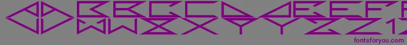 RandomDm Font – Purple Fonts on Gray Background