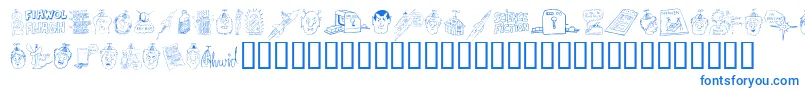 fuente FandomDingbats – Fuentes Azules