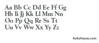 Review of the GoudyserialXboldRegular Font