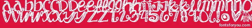 Objectumsexuality Font – White Fonts on Red Background