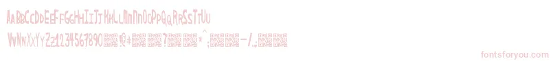 Drafthouse-Schriftart – Rosa Schriften
