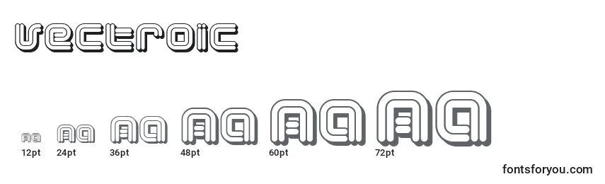 Vectroic Font Sizes